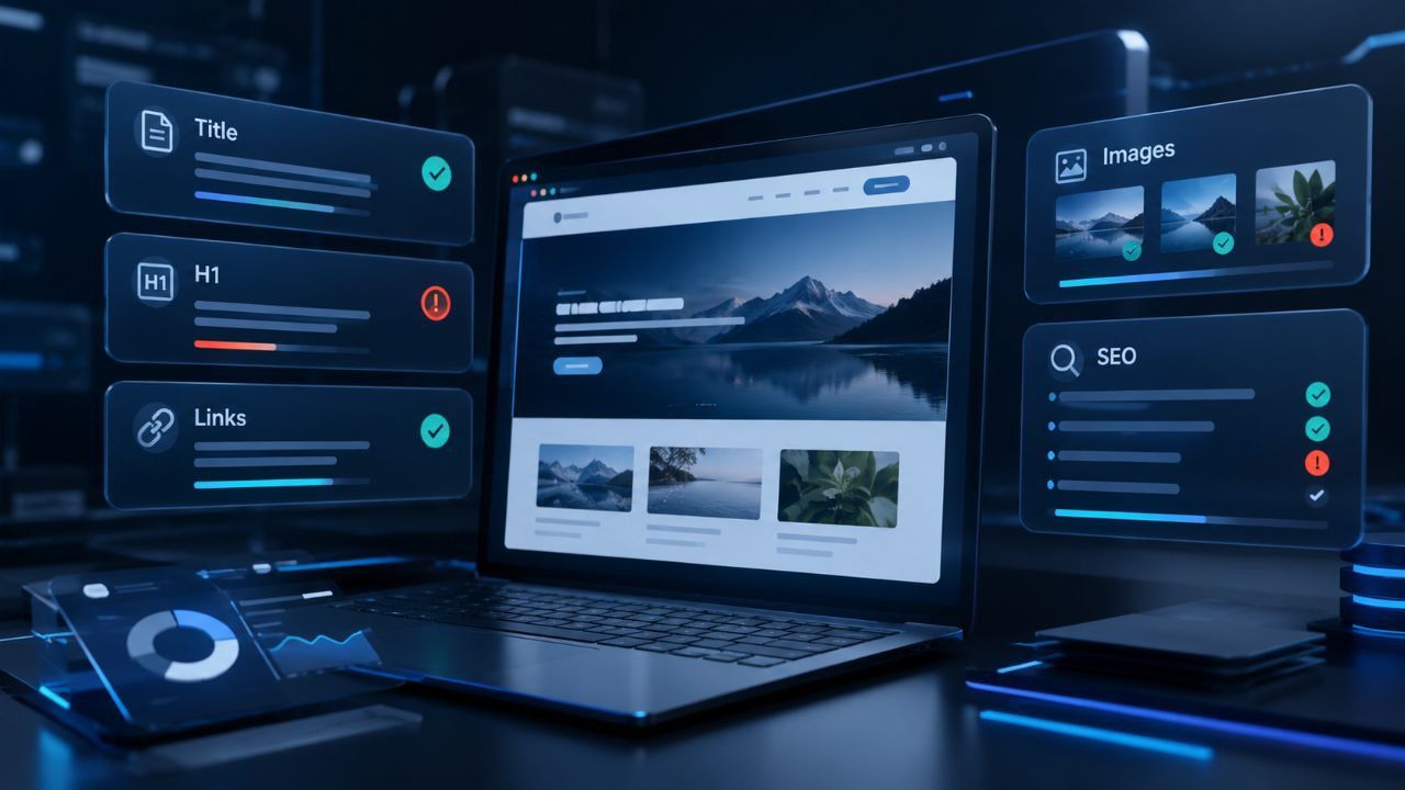 ابزار عیب یابی سایت